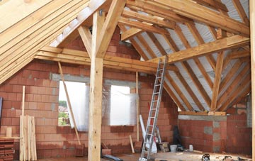 Oxwich Green attic trusses